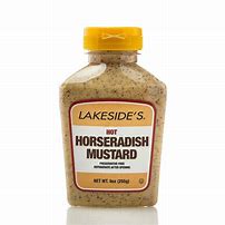 Lakeside's Hot Horseradish Mustard 9oz.